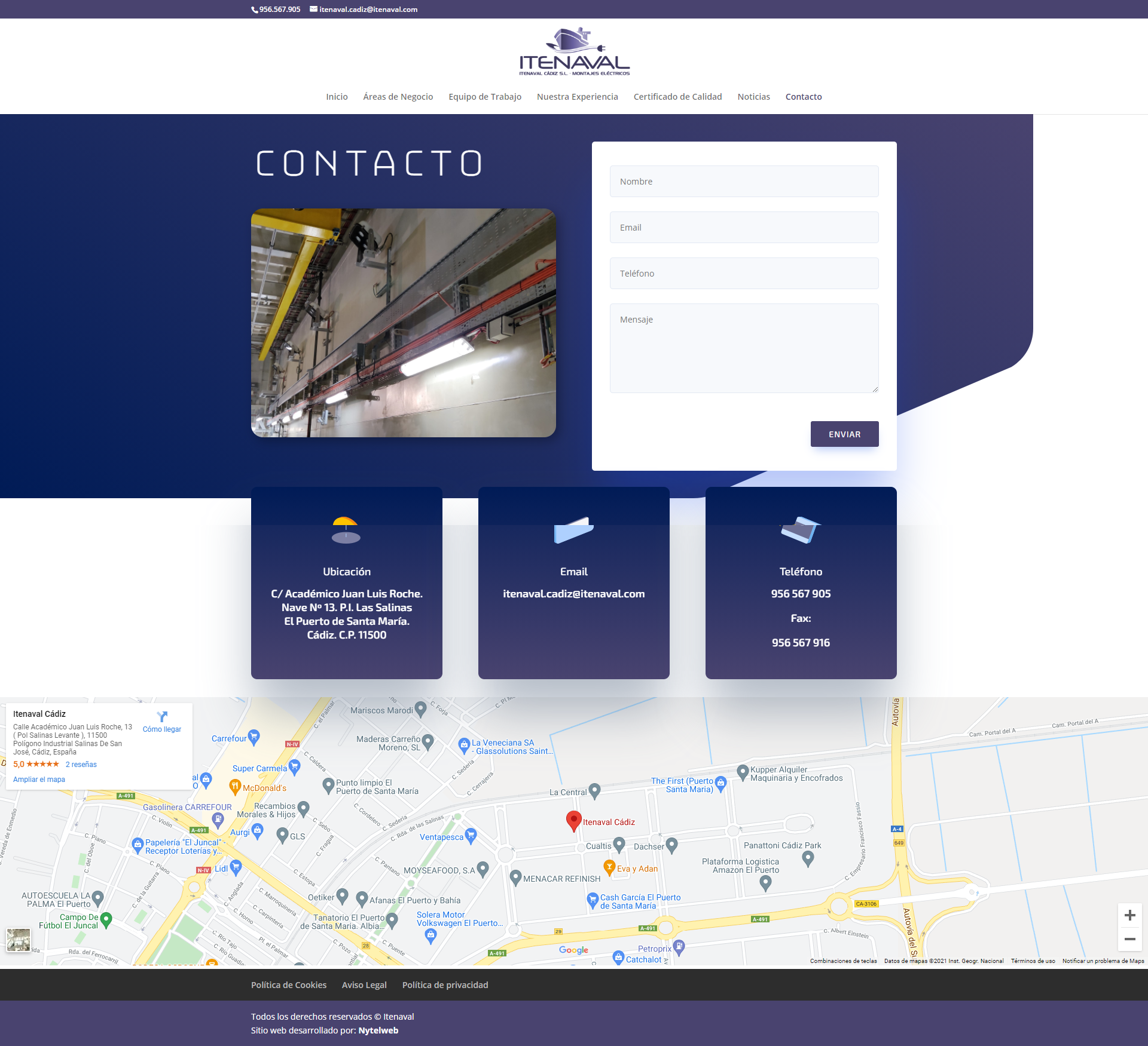 Contacto _ Itenaval-página-web-formulario-de-contacto