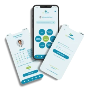 ejemplo de crear una app para My Healt