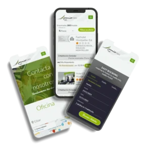 ejemplo de crear una app para Viajes Premier Class