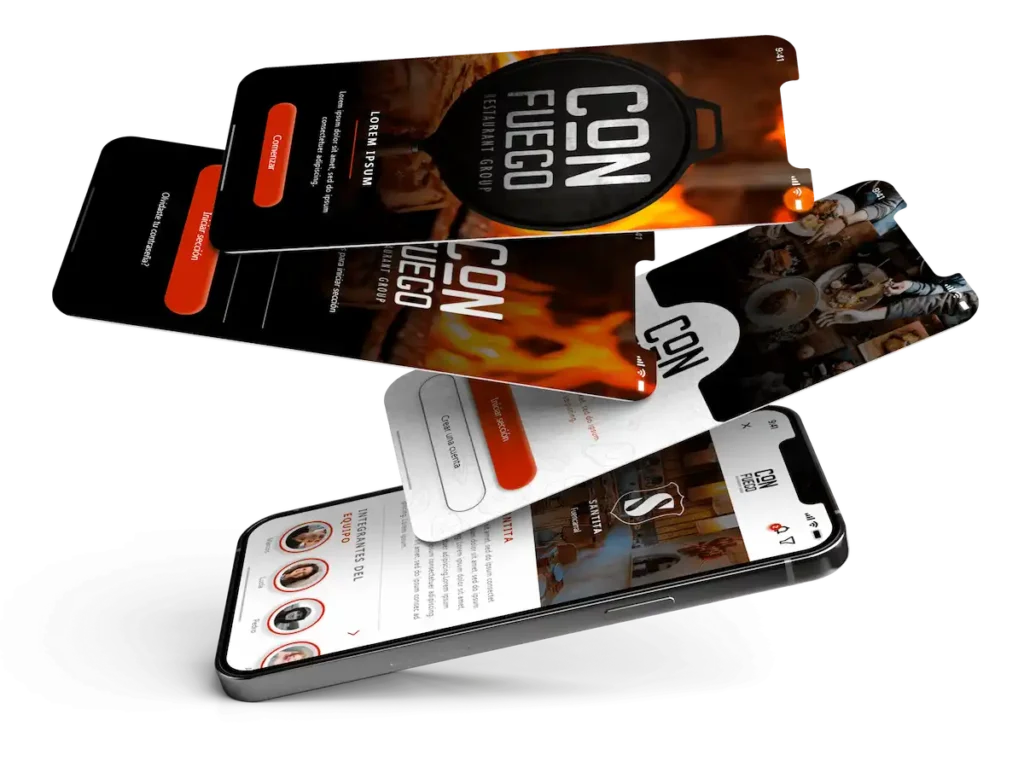 ejemplo de crear una app para Restaurant Group Con Fuego