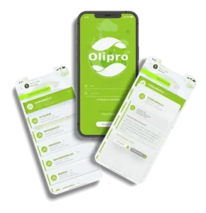 ejemplo de desarrollo de una app para olipro